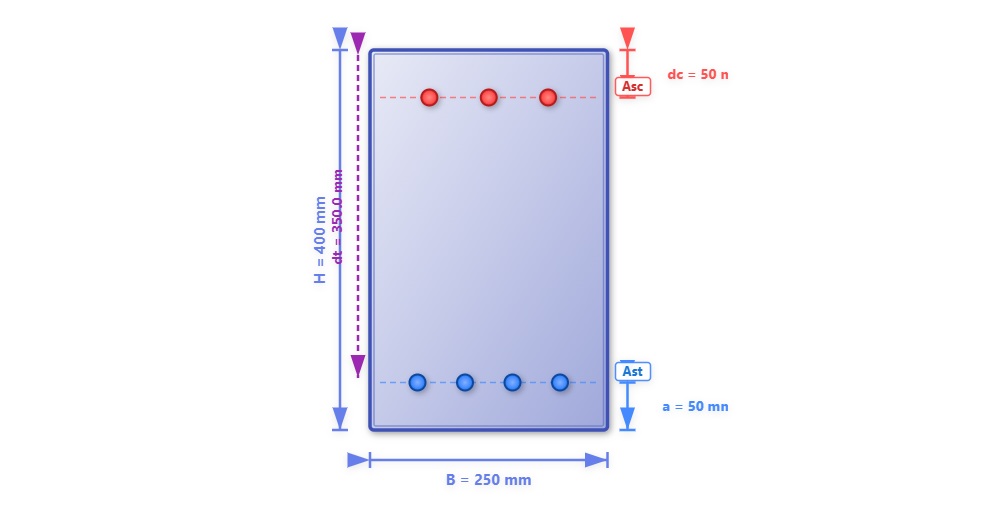 Reinforced Concrete Beam Section Designer