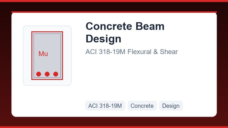 Reinforced Concrete Stair Design