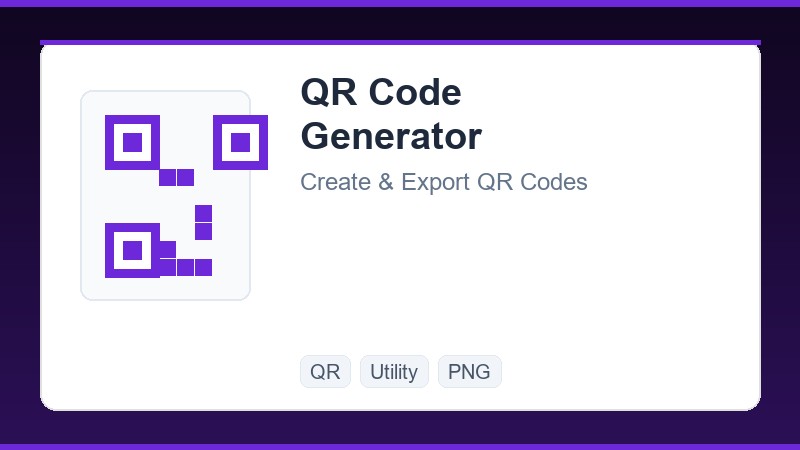 QR Code Generator